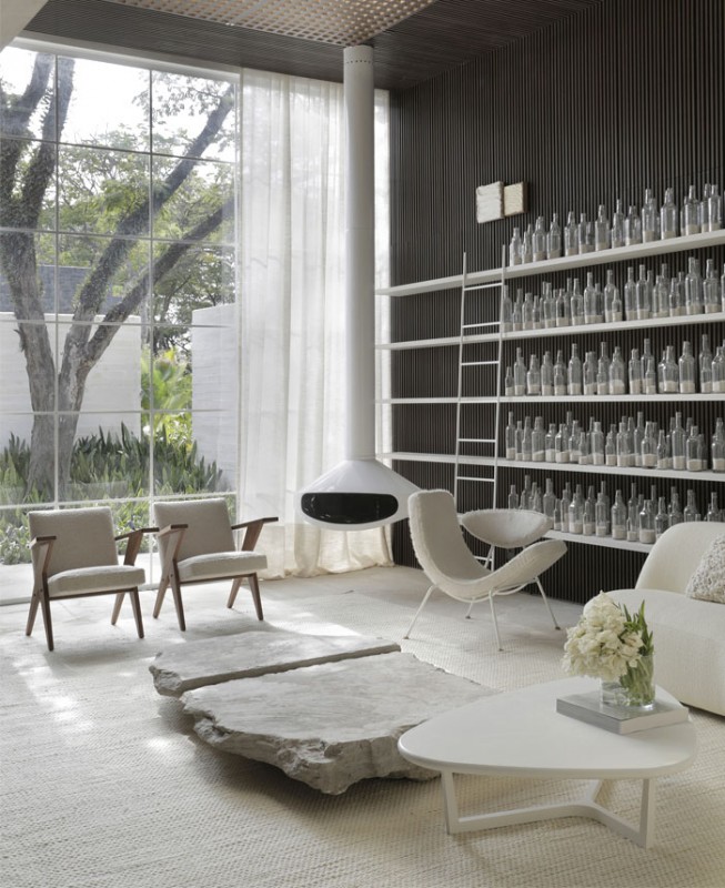 Оригинальная архитектура дома в Сан-Паулу