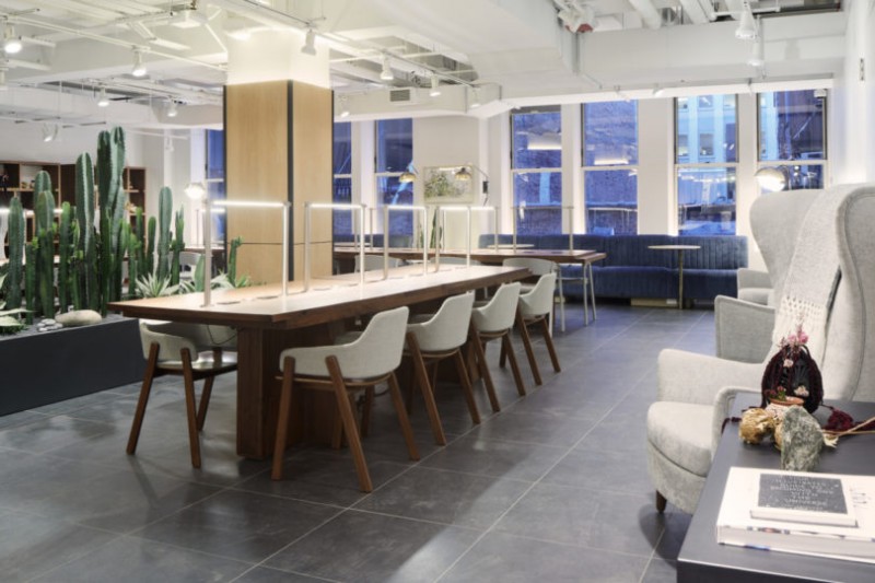 Отель с рабочими офисами Assemblage John Street 4* в Нью-Йорке