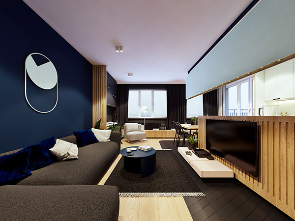 Проект квартиры в Копенгагене Проект квартиры в Копенгагене