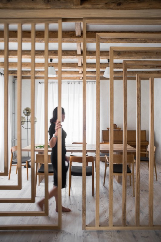 Реконструкция интерьера дома 1923 года постройки в Щецине, Польша