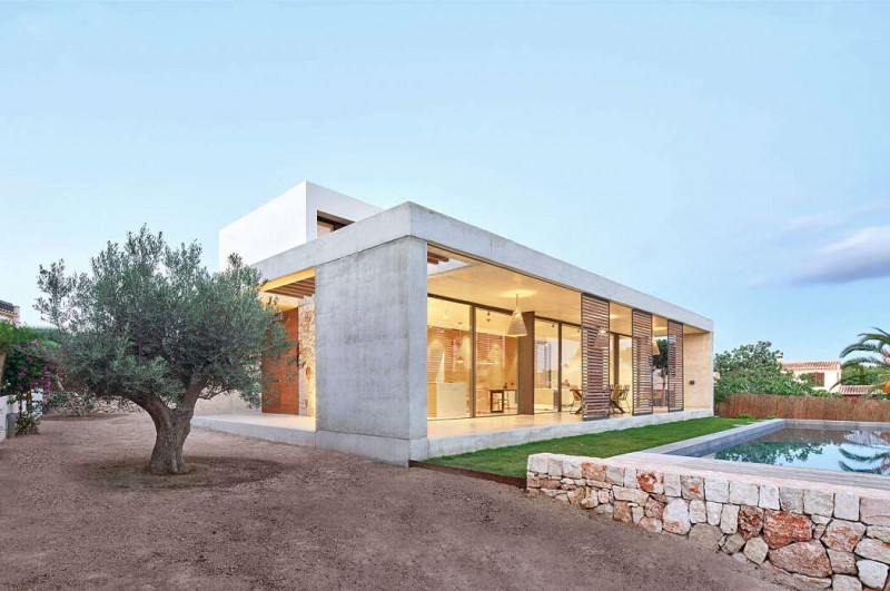 Современный средиземноморский дом в Испании