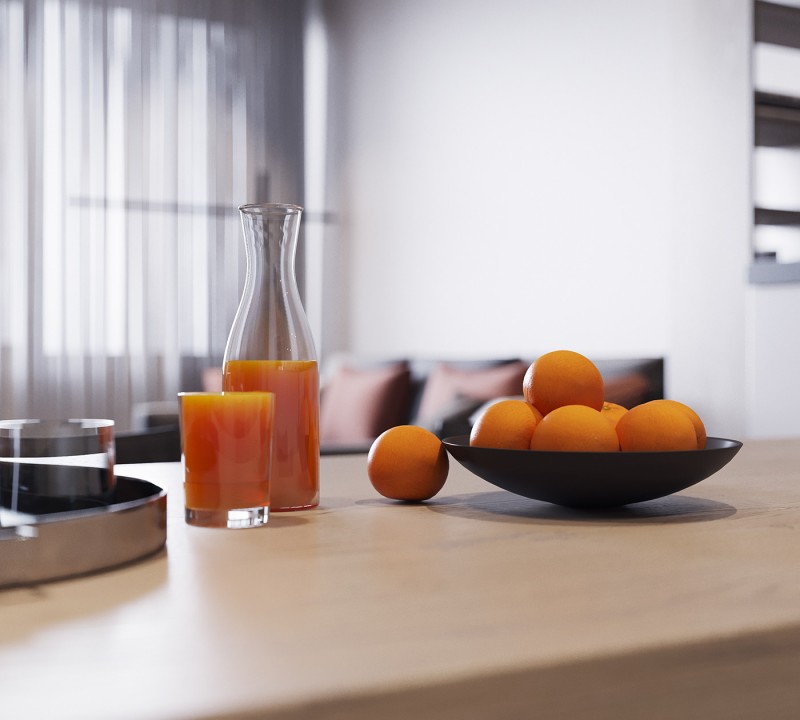 Спокойный шик и элегантная прохлада: интерьер гостиной