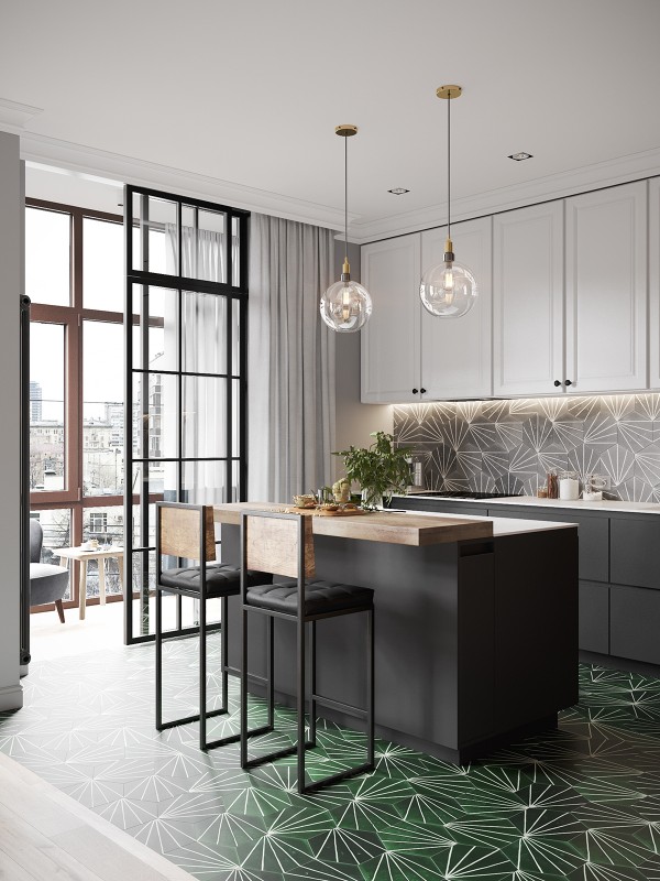 Выразительные акценты на нейтральном и сдержанном фоне