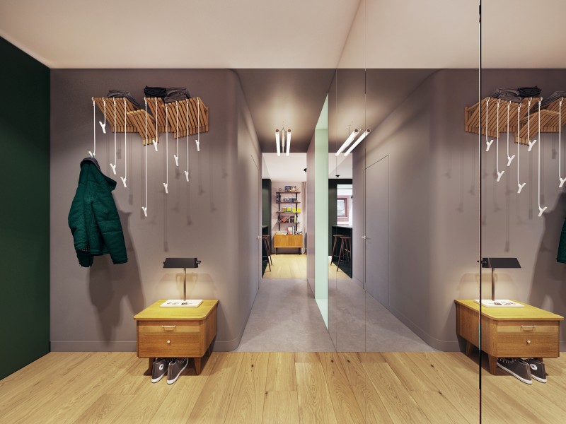 Дизайн интерьера квартиры в Кракове Дизайн интерьера квартиры в Кракове