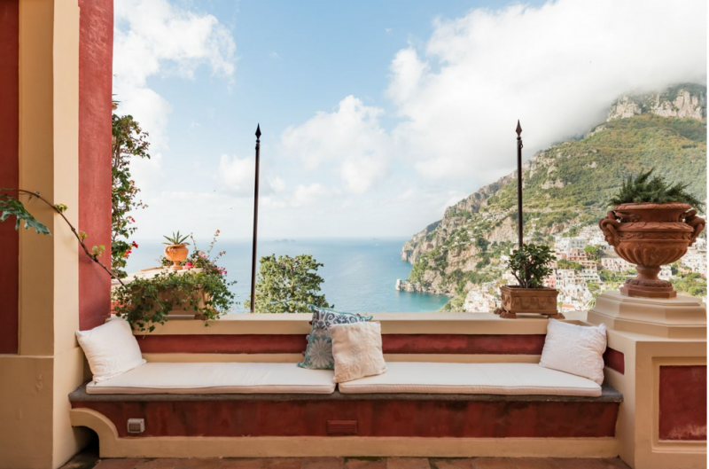 Дом в стиле "барокко" на холмах Позитано, Италия Дом в стиле "барокко" на холмах Позитано, Италия