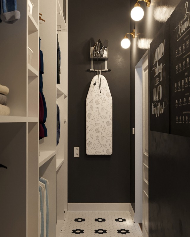 Эклектичный интерьер в скандинавском стиле