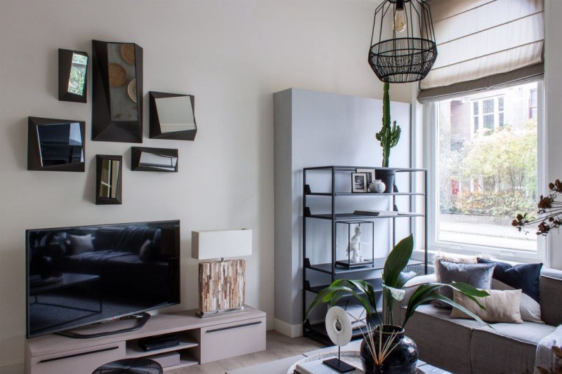 Элегантный монохромный дом в Нидерландах