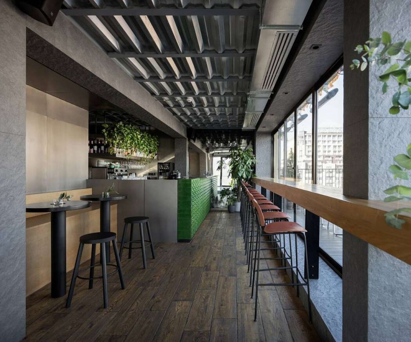 Гостиничный комплекс в индустриальном стиле Гостиничный комплекс в индустриальном стиле