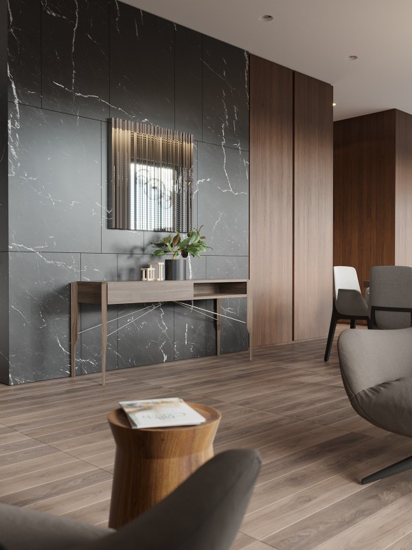 Интерьер загородного дома с террасой на крыше площадью 250 кв.м. Интерьер загородного дома с террасой на крыше площадью 250 кв.м.