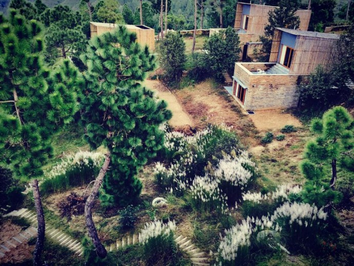 Небольшой отель Kumaon в индийских Гималаях