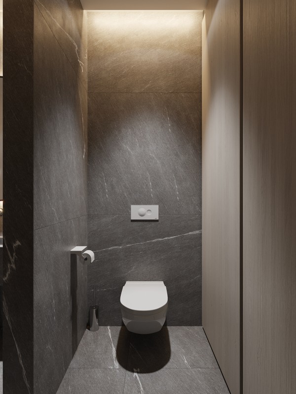 Просторная квартира в стиле "минимализм"