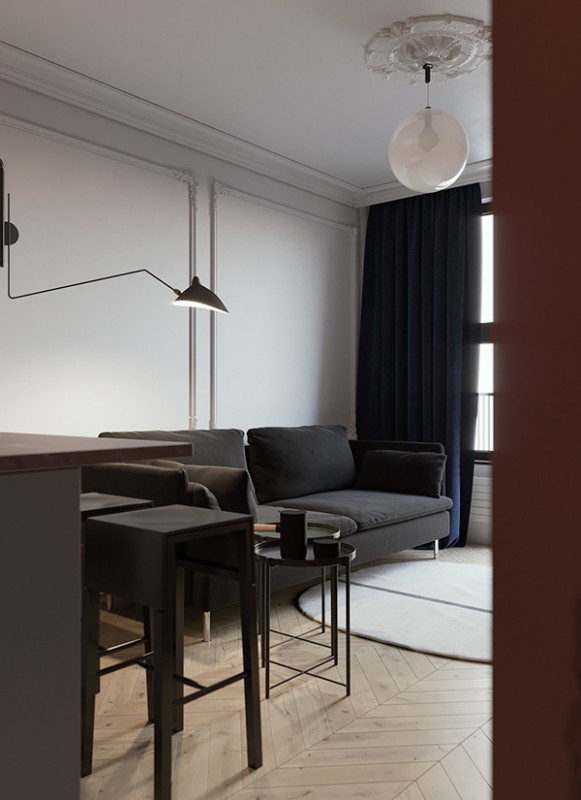 Апартаменты в стиле "контемпорари"