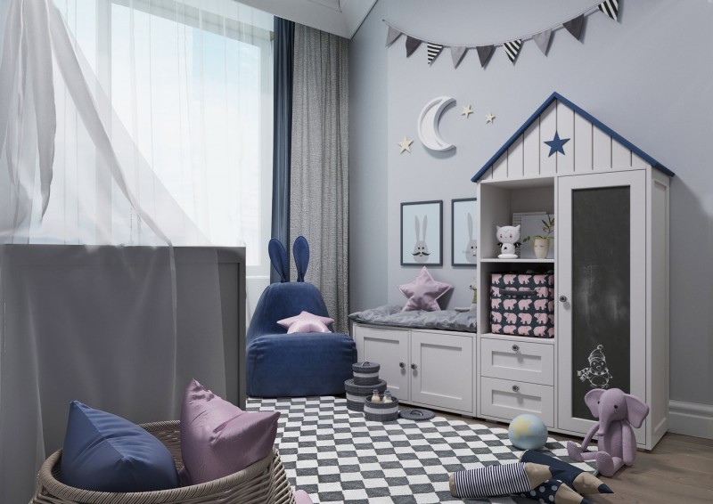 Дизайн-проект квартиры в неоклассическом стиле Дизайн-проект квартиры в неоклассическом стиле