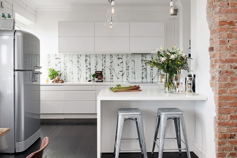 Интерьер квартиры в скандинавском стиле Интерьер квартиры в скандинавском стиле