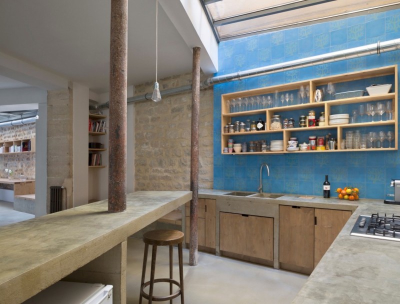 Интерьер лофта в Париже Интерьер лофта в Париже