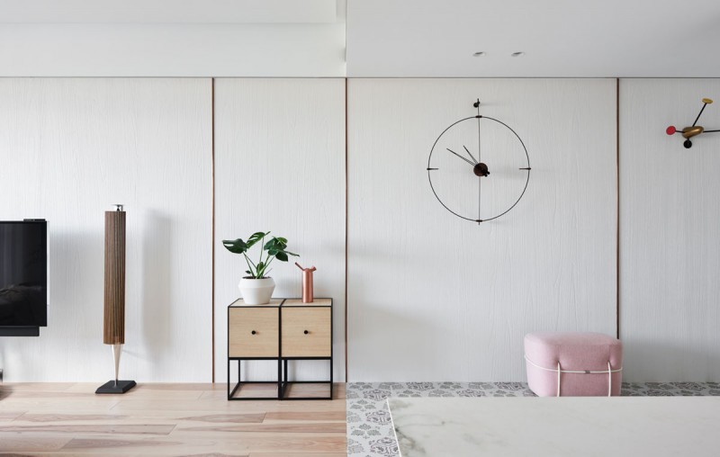 Оформление апартаментов в светлых тонах с добавлением пастельных оттенков