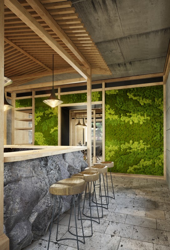 Проект японского ресторана