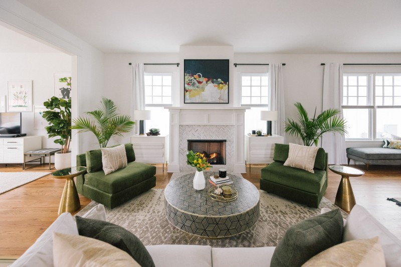 Сочетание винтажа и модерна в интерьере дома в Нашвилле, Теннесси