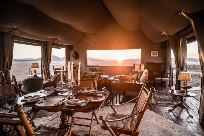 Уникальный палаточный отель Zannier Sonop в намибийской пустыне