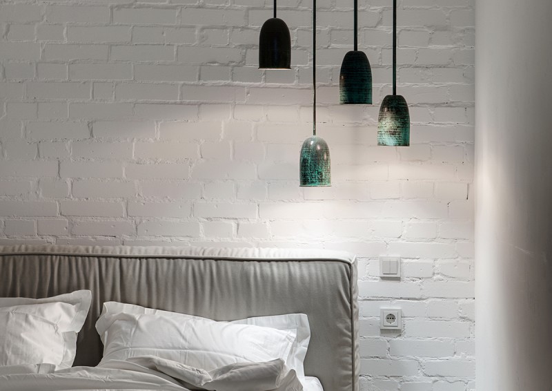 Белоснежный интерьер двухуровневой квартиры