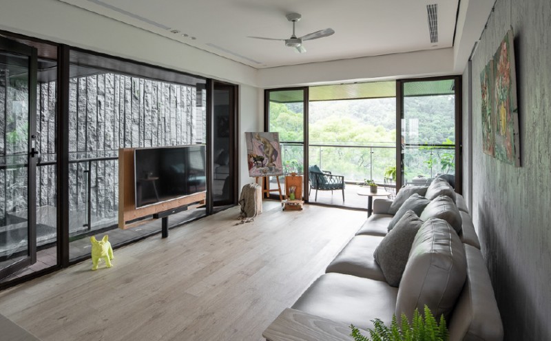 Дом для старшего и младшего поколения одной семьи в Тайбэе Дом для старшего и младшего поколения одной семьи в Тайбэе