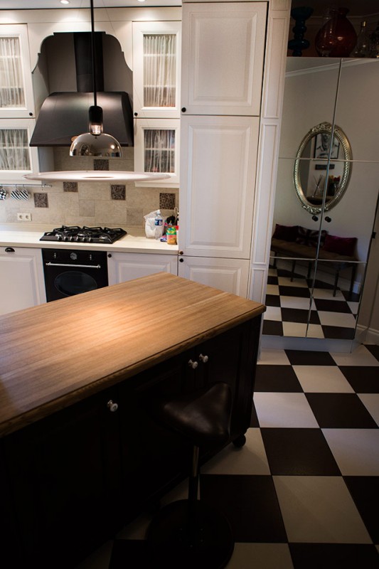 Интерьер богемной квартиры для семейной пары с детьми