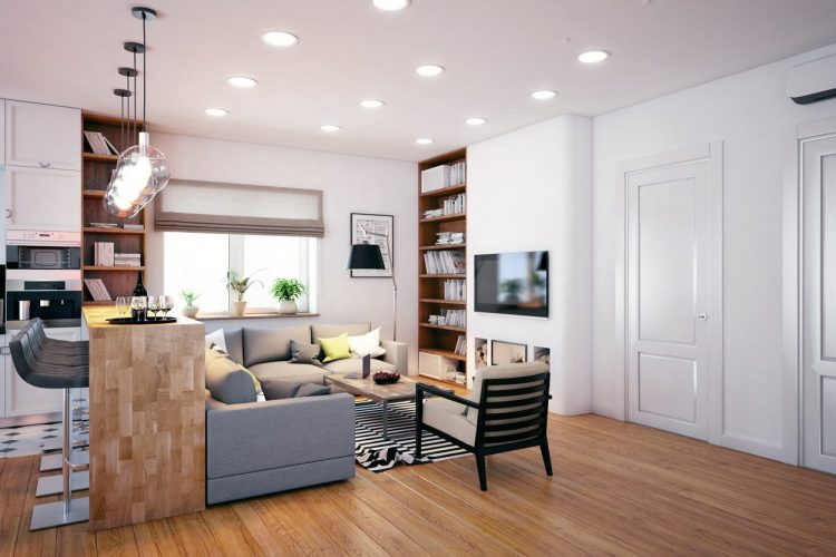 Яркий, современный дом на нескольких уровнях площадью 306 м2 Яркий, современный дом на нескольких уровнях площадью 306 м2