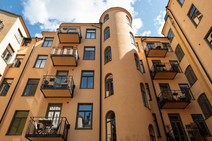 Квартира площадью 43,5 м2 в Стокгольме