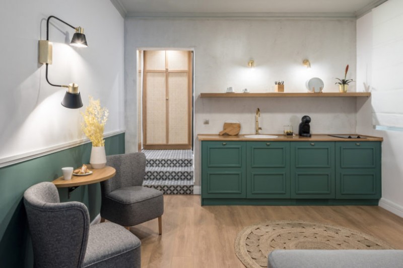 Отель, расположенный в здании 1920-х годов в Кавале, Греция