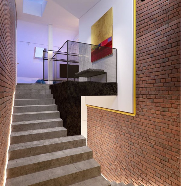 Открытый и яркий лофт Открытый и яркий лофт