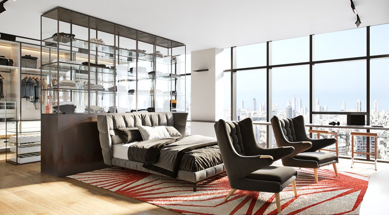 Пентхаус в стиле "поп-арт"