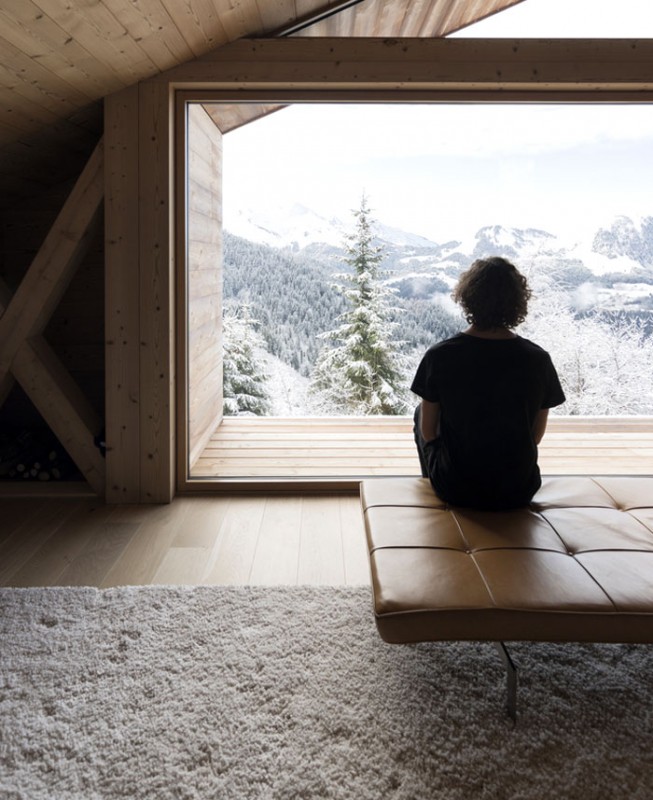 Стильное шале во Французских Альпах