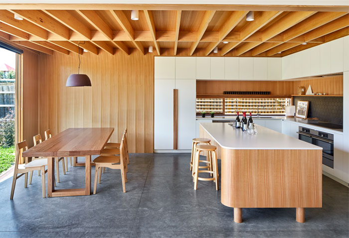 Стильный минималистичный декор дома в Австралии Стильный минималистичный декор дома в Австралии