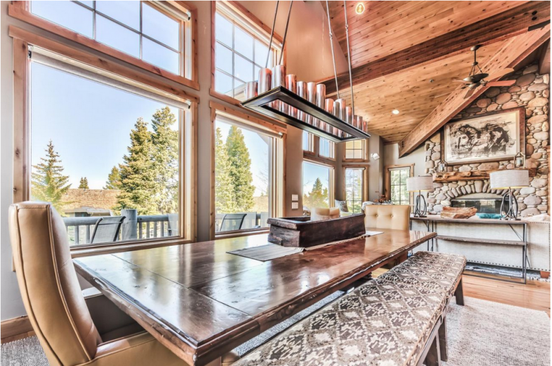 Сводчатое современное шале в штате Юта Сводчатое современное шале в штате Юта