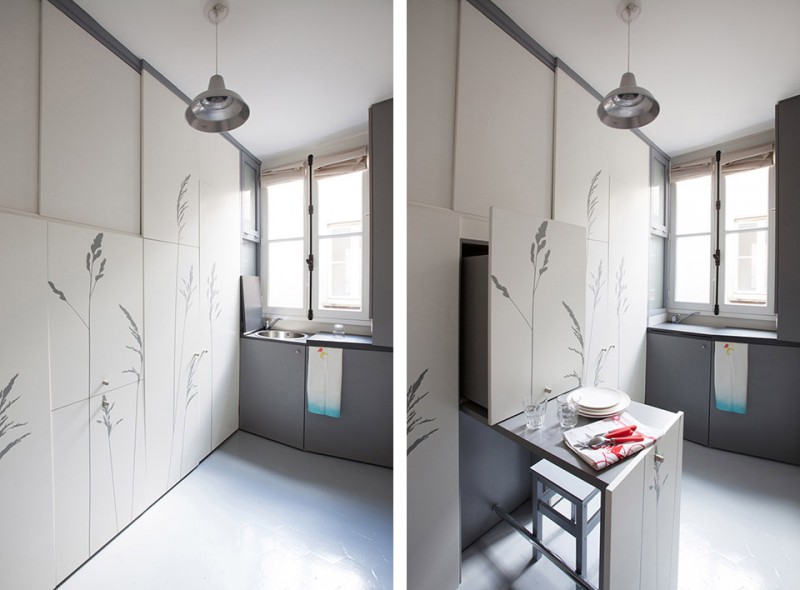 Апартаменты на 8 кв.м. в Париже Апартаменты на 8 кв.м. в Париже