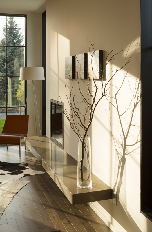 Двухэтажная резиденция с панорамными окнами в Сиэтле, штат Вашингтон