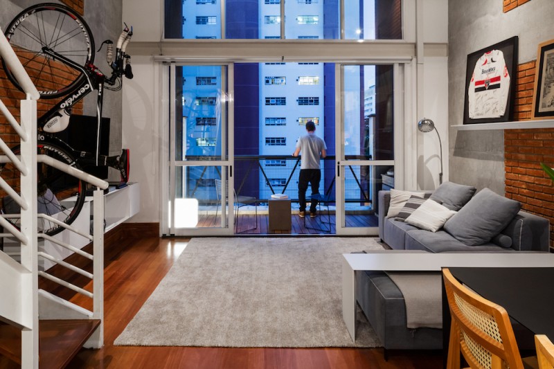 Двухуровневая квартира в стиле "лофт"