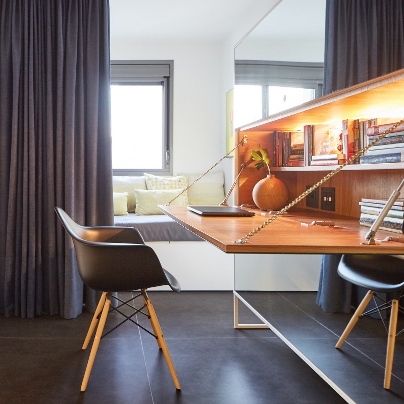 Функциональный интерьер квартиры в Сан-Паулу, Бразилия