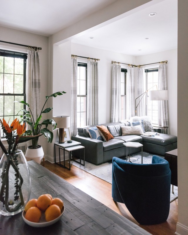 Интерьер квартиры в Верхнем Вестсайде, Нью-Йорк Интерьер квартиры в Верхнем Вестсайде, Нью-Йорк