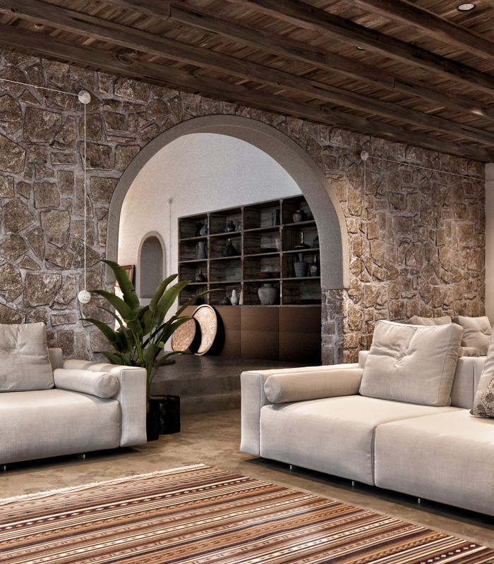 Интерьер уютной виллы