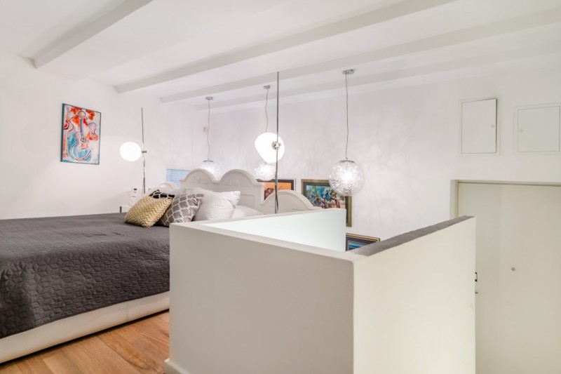 Яркий интерьер квартиры в городе Сплит, Хорватия Яркий интерьер квартиры в городе Сплит, Хорватия