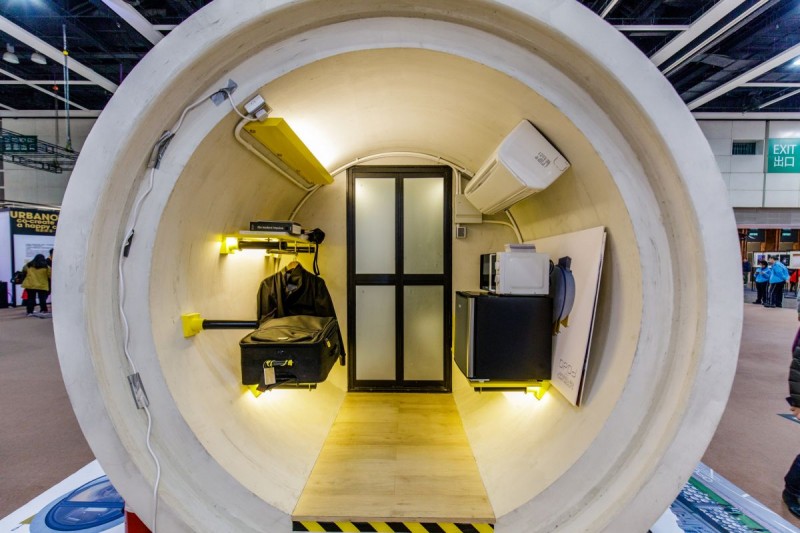 Китайские микро-апартаменты OPod Tube House