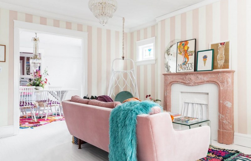 Красочный дом дизайнера в Торонто