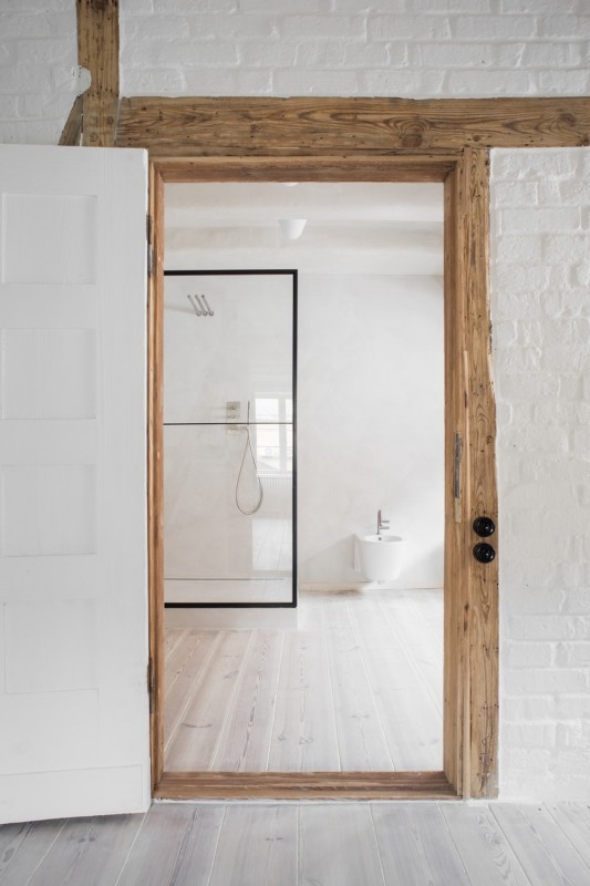 Реконструкция интерьера дома 1923 года постройки в Щецине, Польша