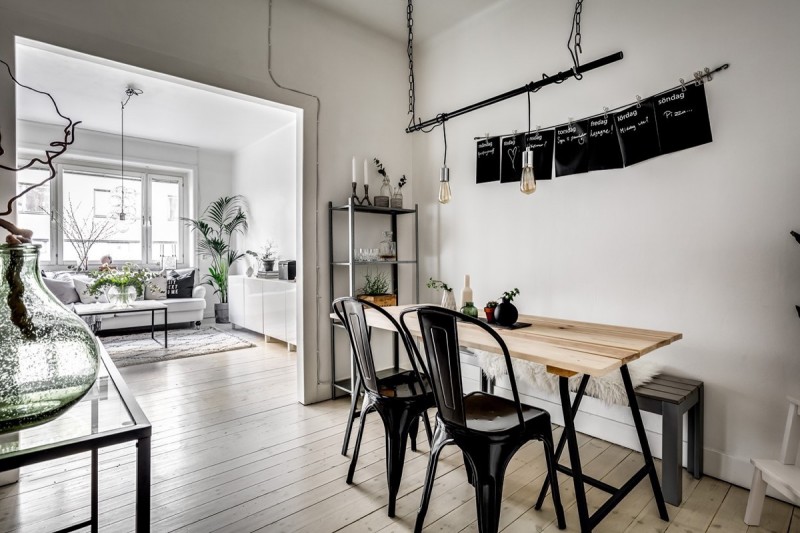 Сочетание черного и белого