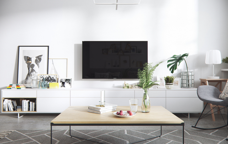 Интерьер в белом цвете — стильно и свежо