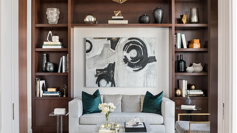 Изысканный интерьер просторных апартаментов в Нью-Йорке