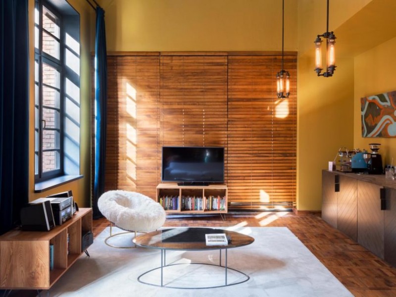 Отель Stamba 5* в стиле "брутализм" в Тбилиси Отель Stamba 5* в стиле "брутализм" в Тбилиси