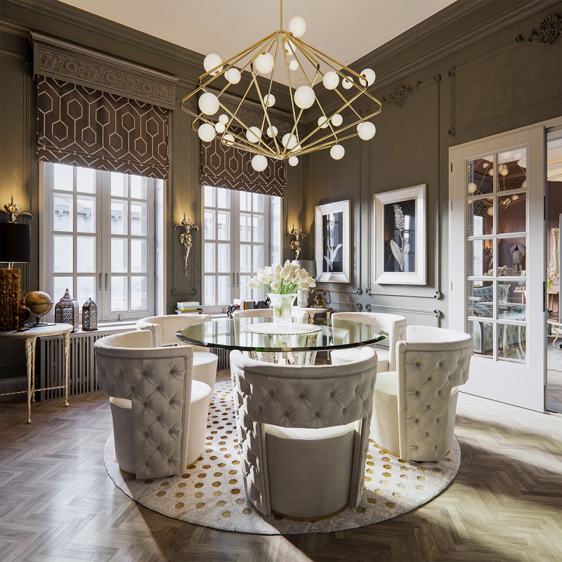 Проект апартаментов в неоклассическом стиле Проект апартаментов в неоклассическом стиле