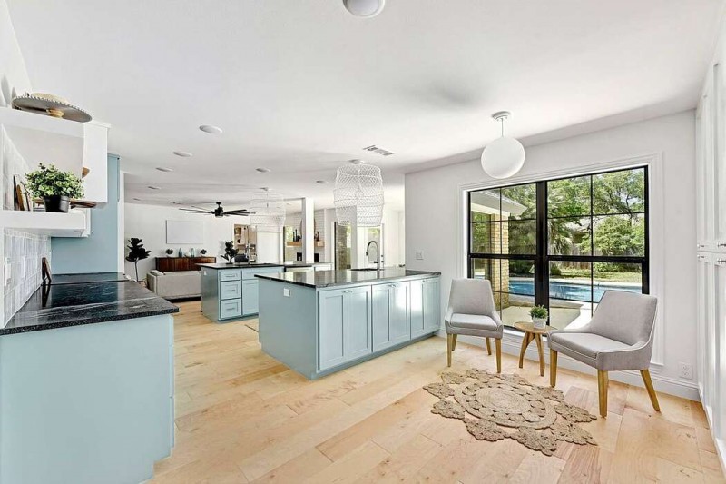 Резиденция середины ХХ века в Остине, штат Техас